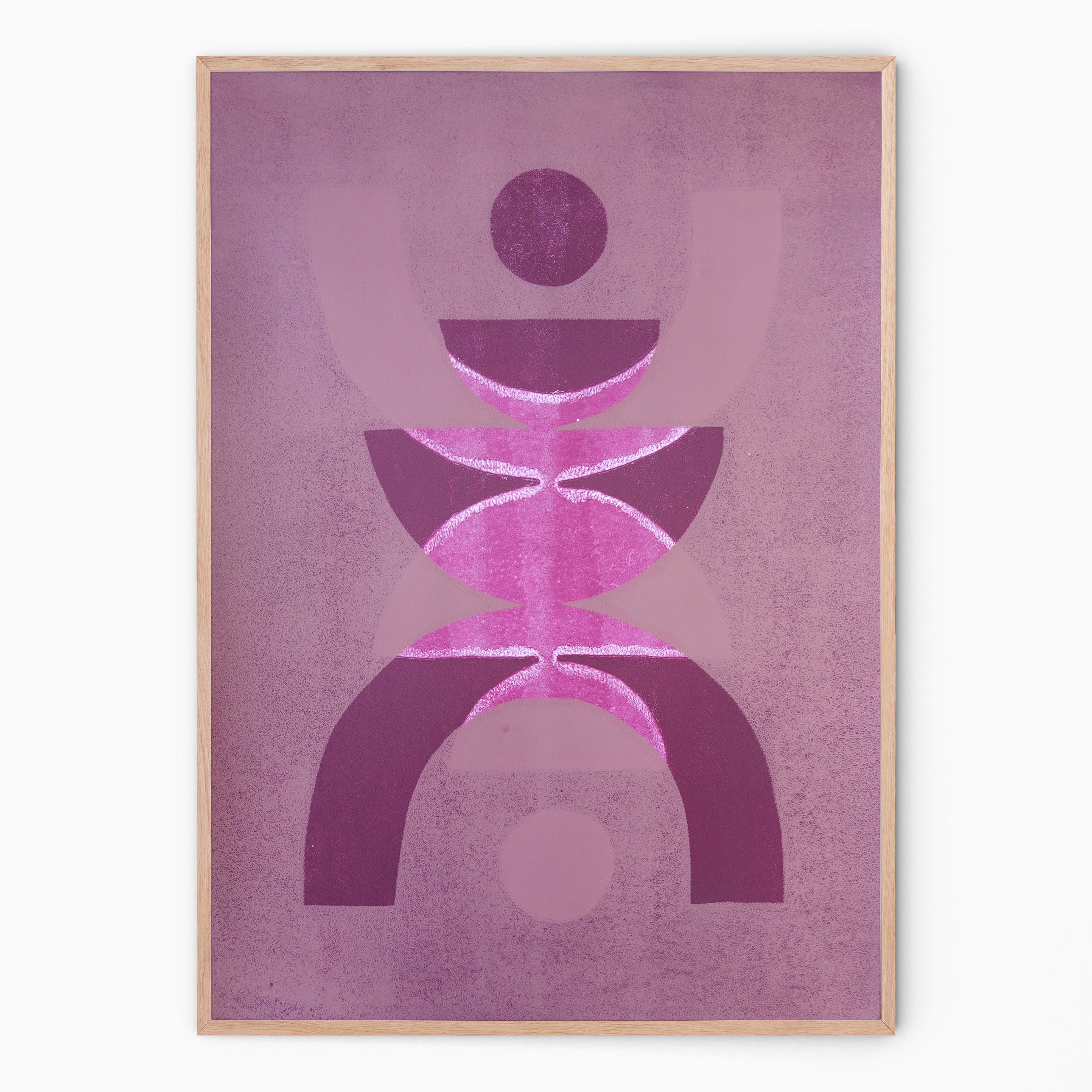Mauve & aubergine "Kinship"