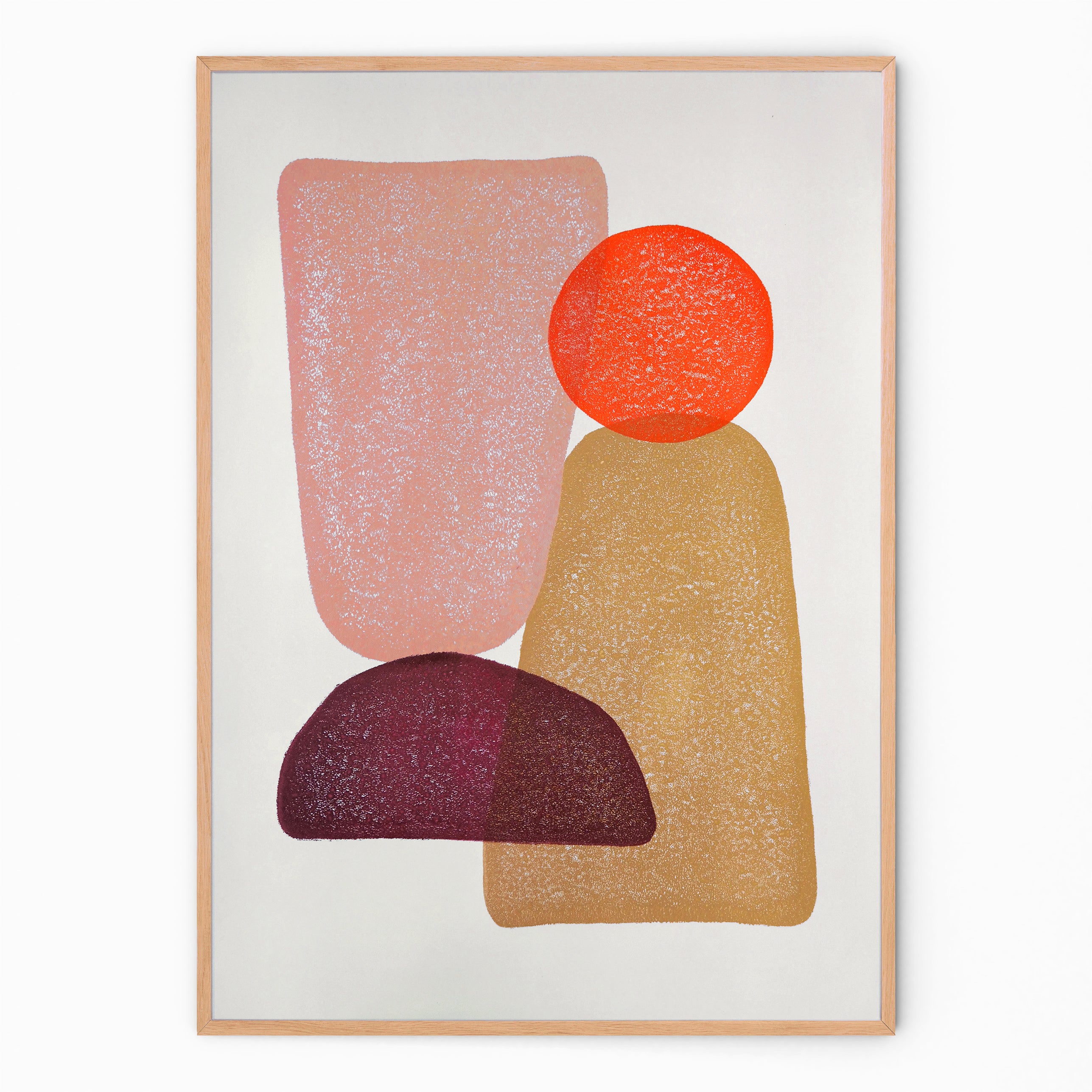 Ochre & orange "Mithai"