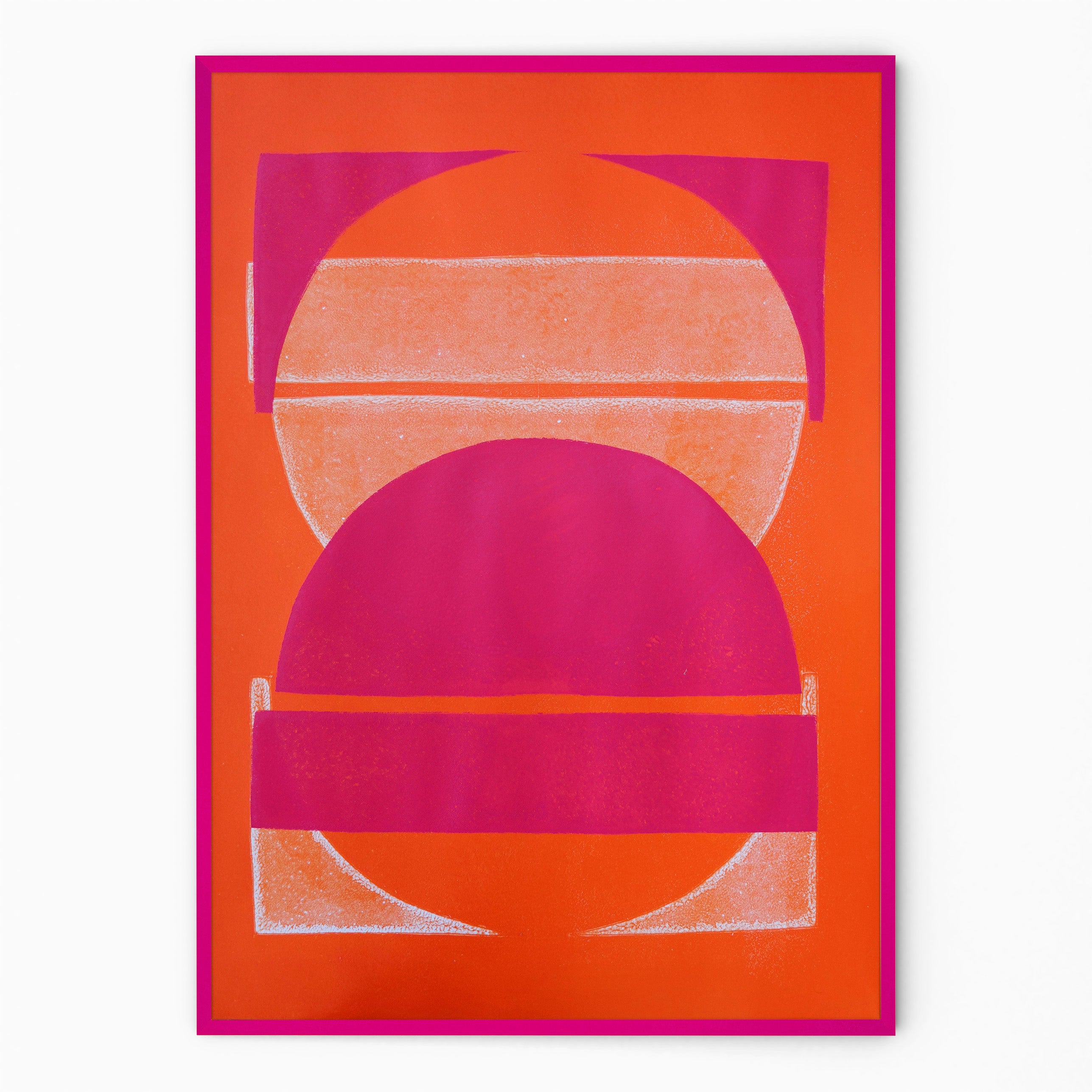 Orange & pink "Masala Sunset"