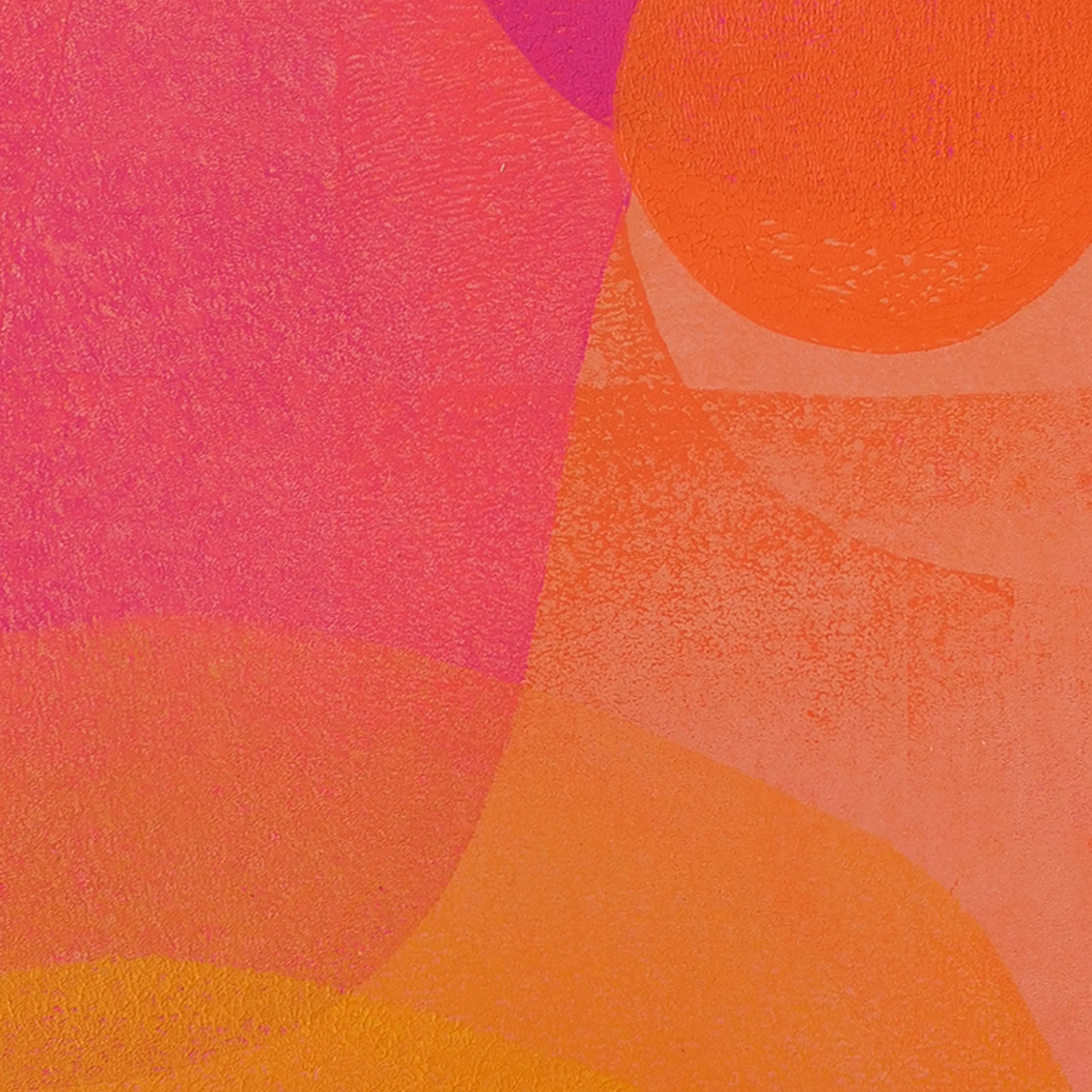 Orange & pink "Narangi"