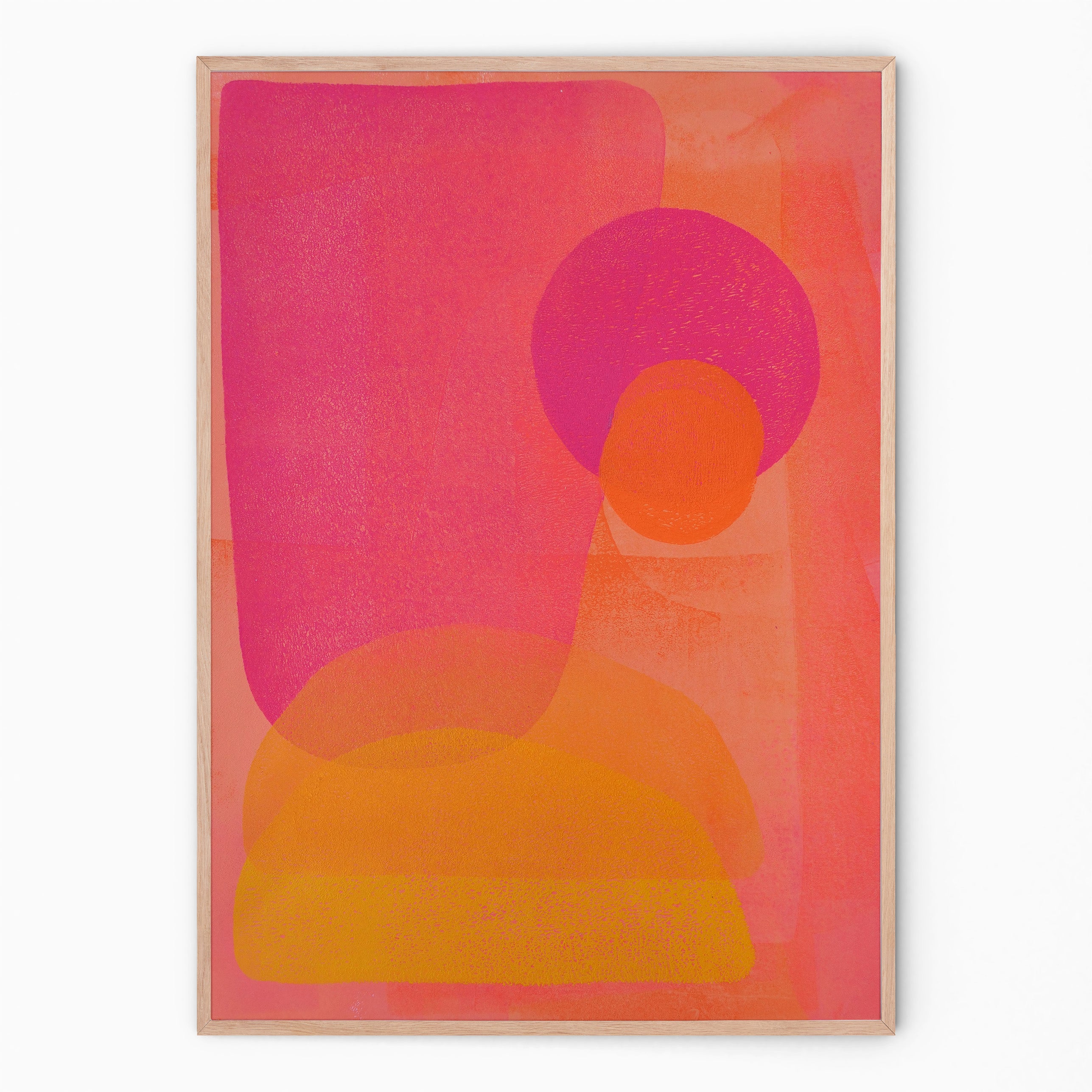Orange & pink "Narangi"