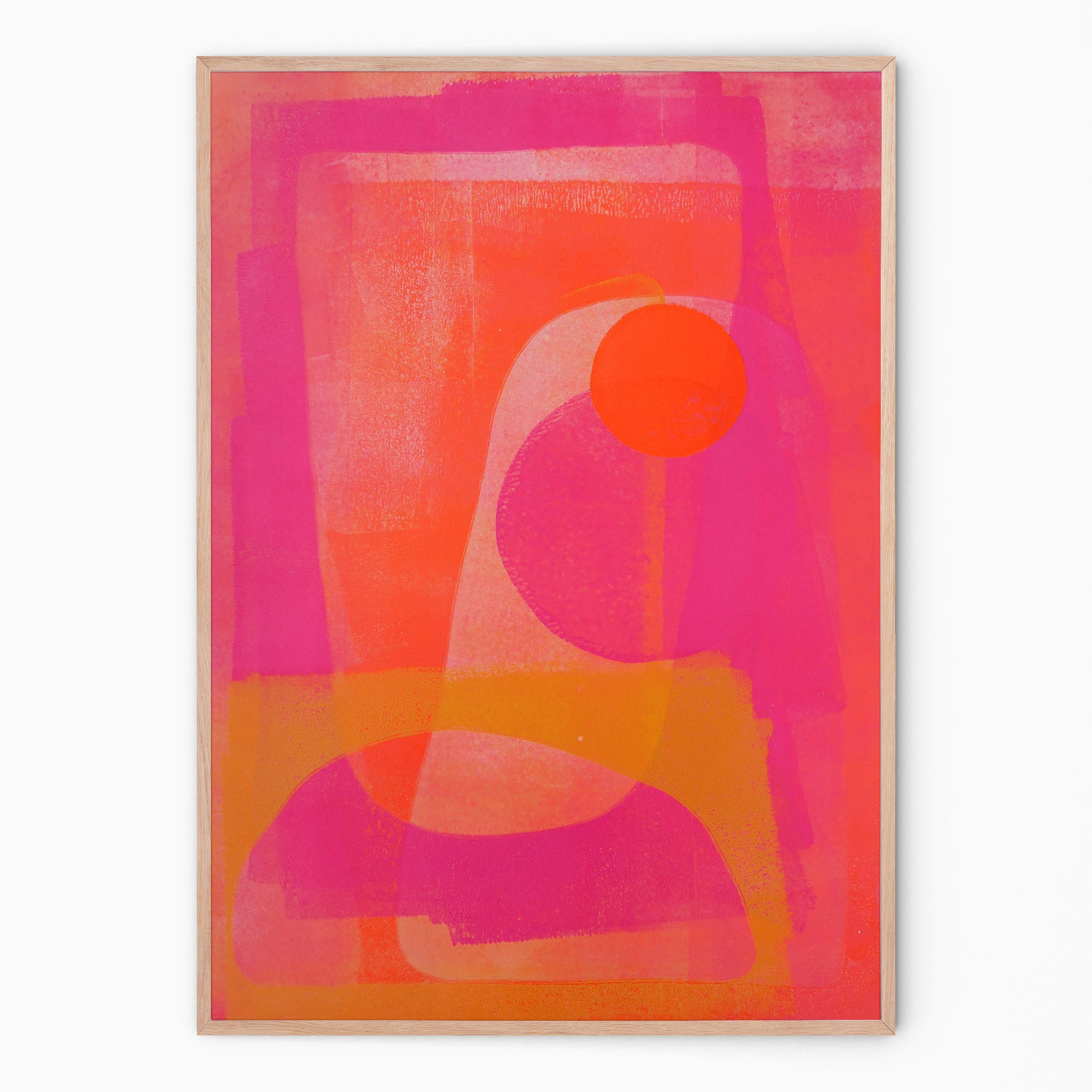 Orange & pink "Narangi"