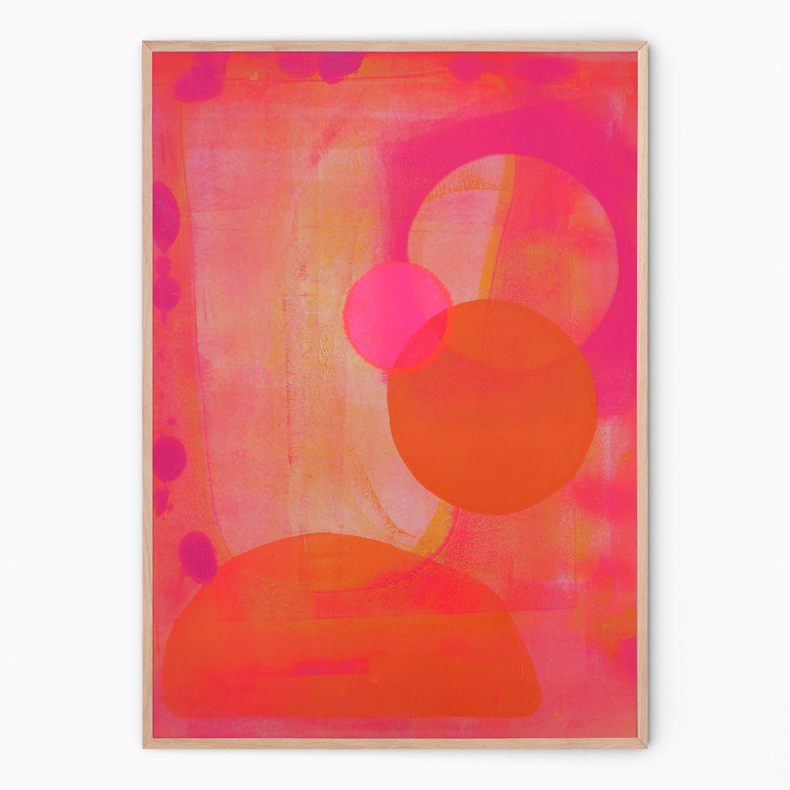 Orange & pink "Narangi"