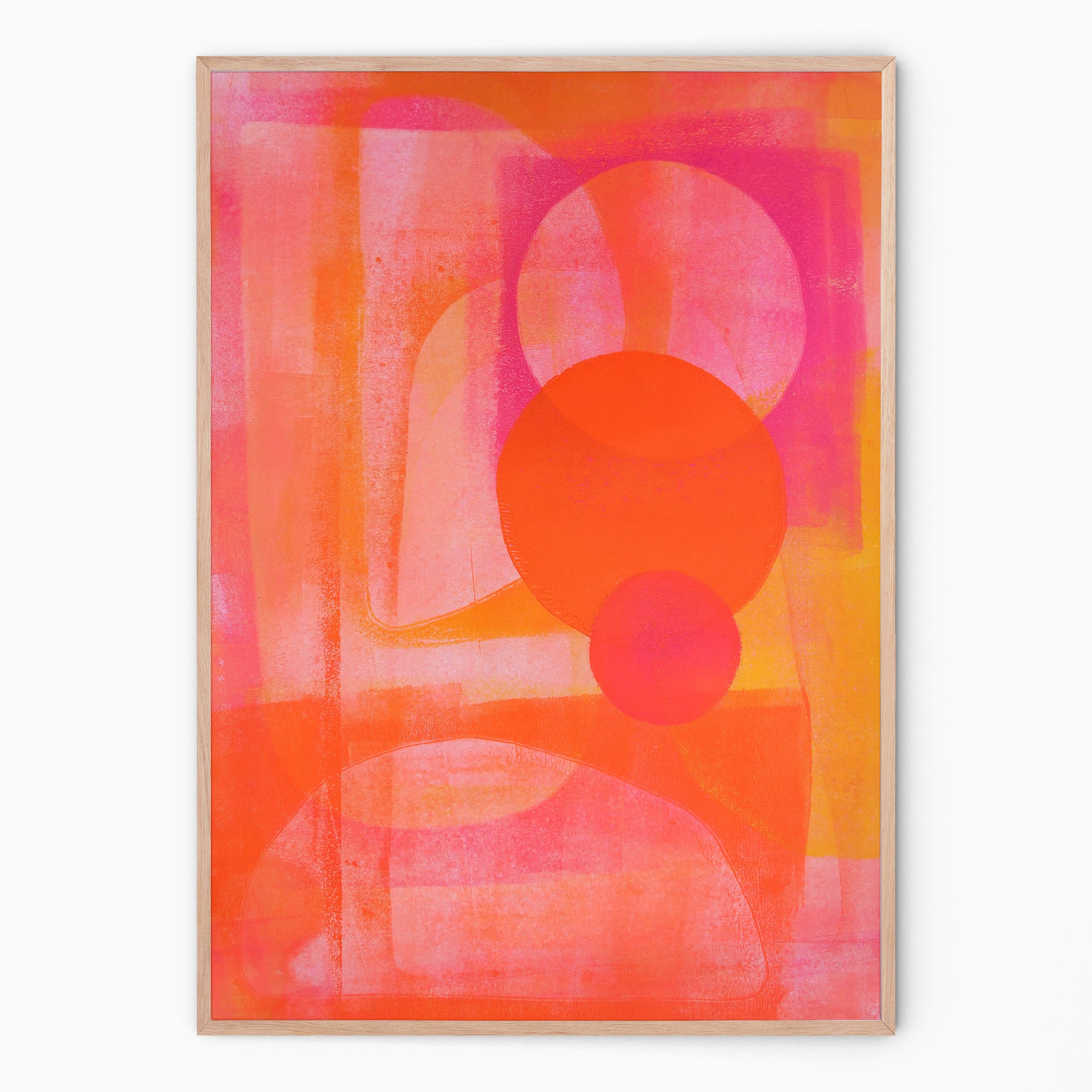 Orange & pink "Narangi"