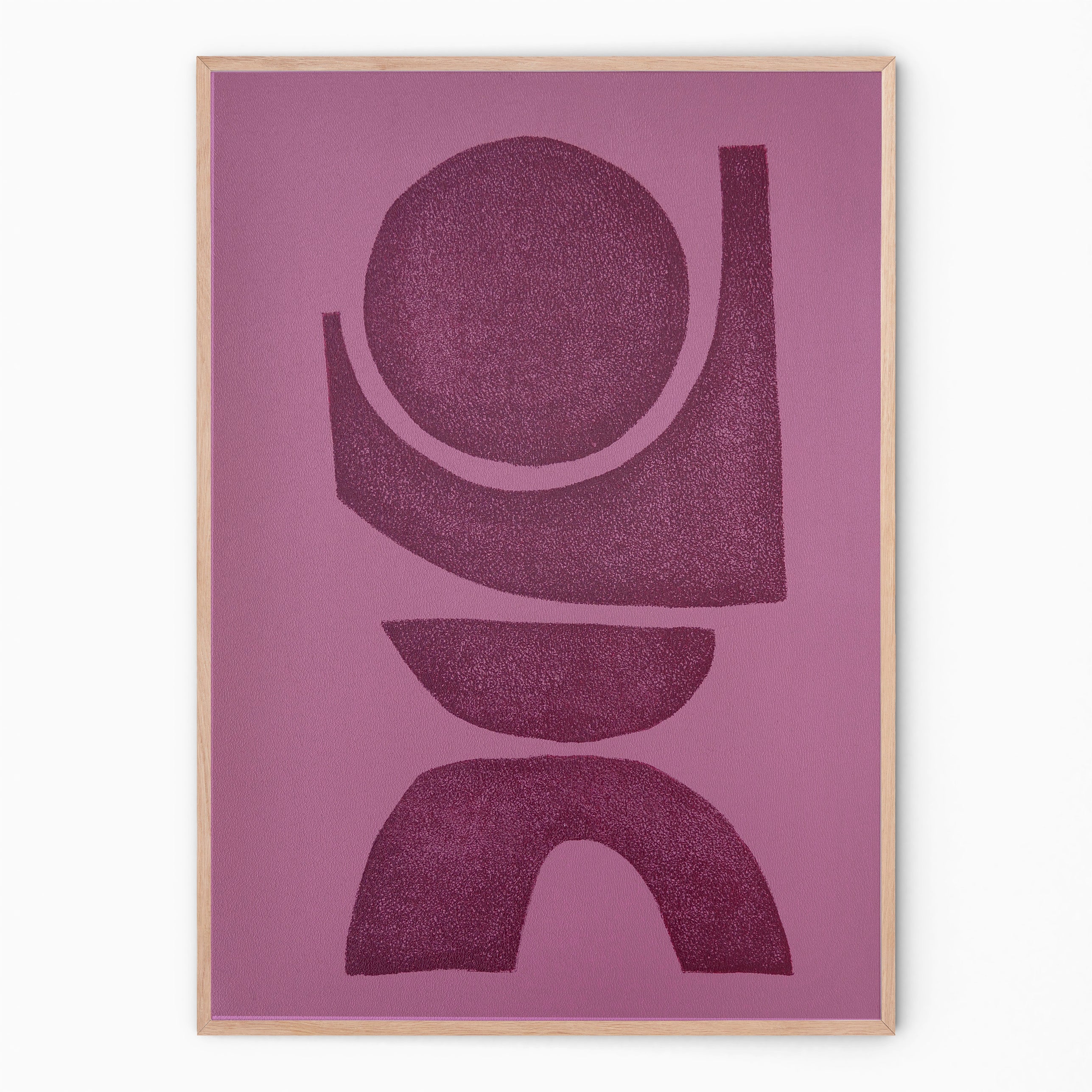 Lilac & aubergine "Earth"