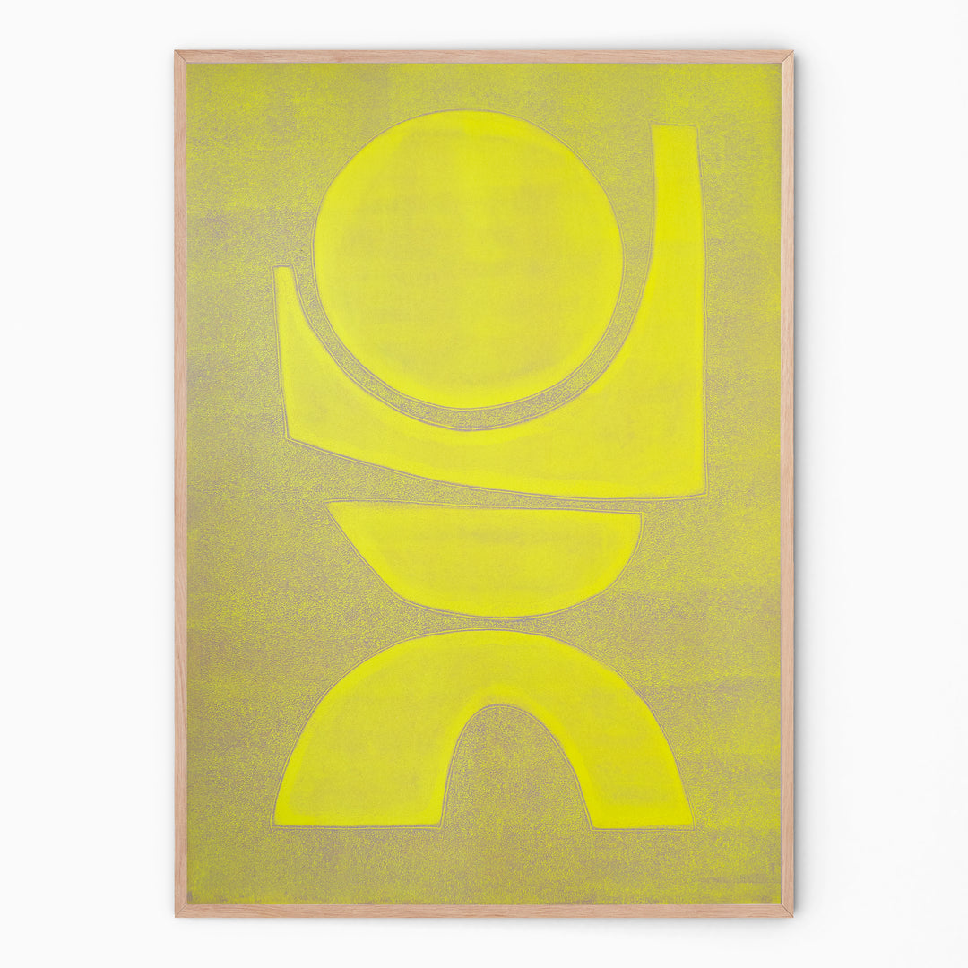 Electric yellow & beige - Earth