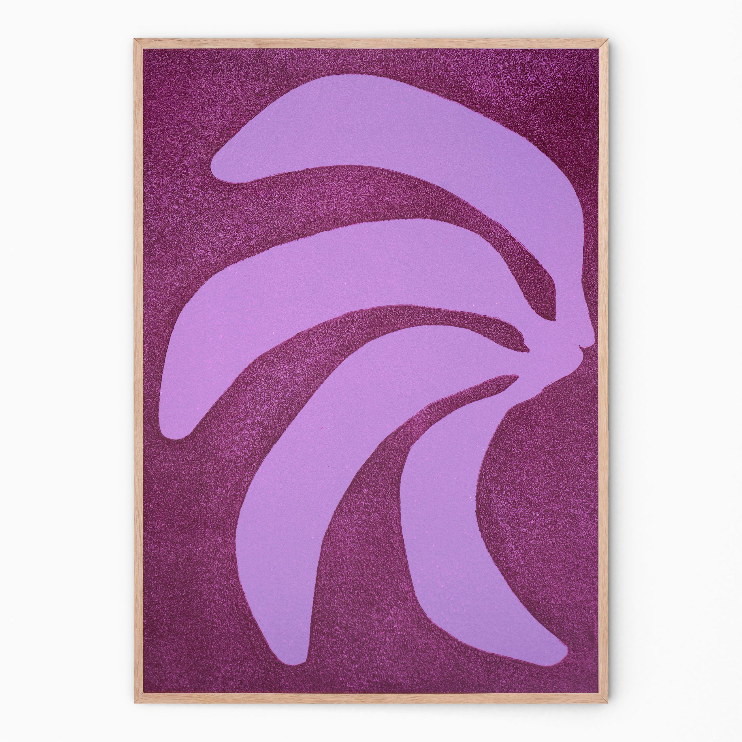 Lilac & aubergine "Let's go Bananas"