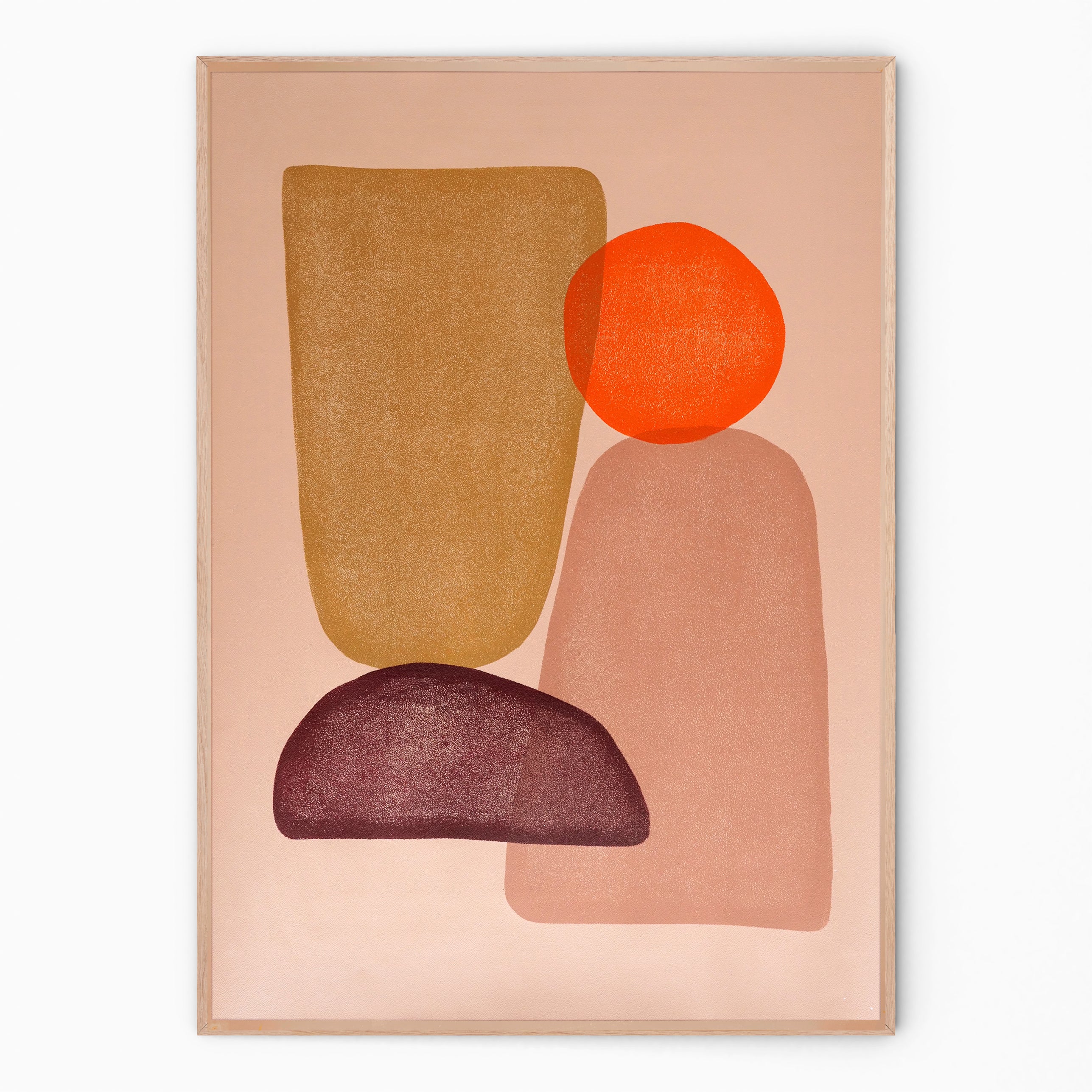 Soft terra & orange "Mithai"