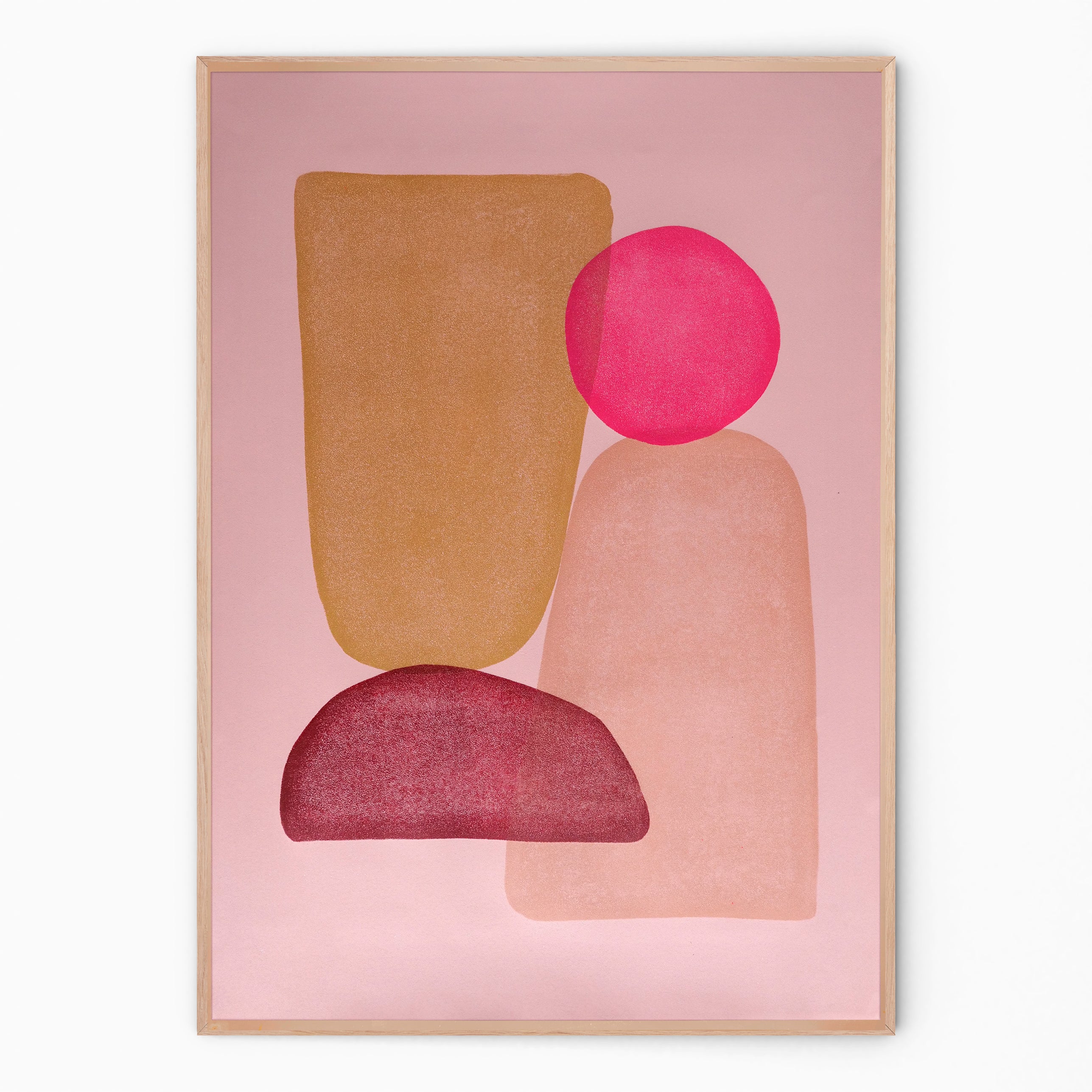 Pink & ochre "Mithai"