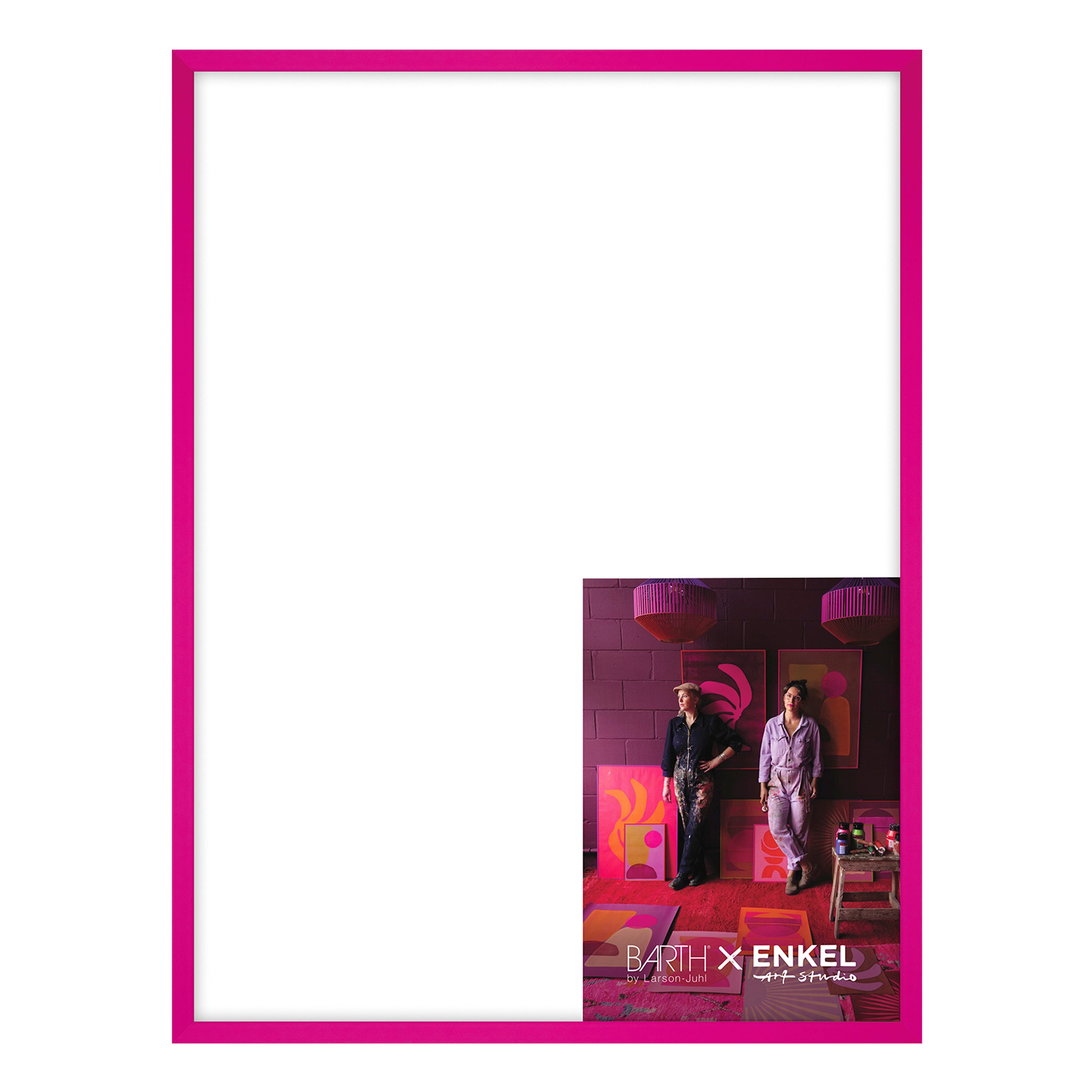 Fuchsia Enkel Art Studio Lijst