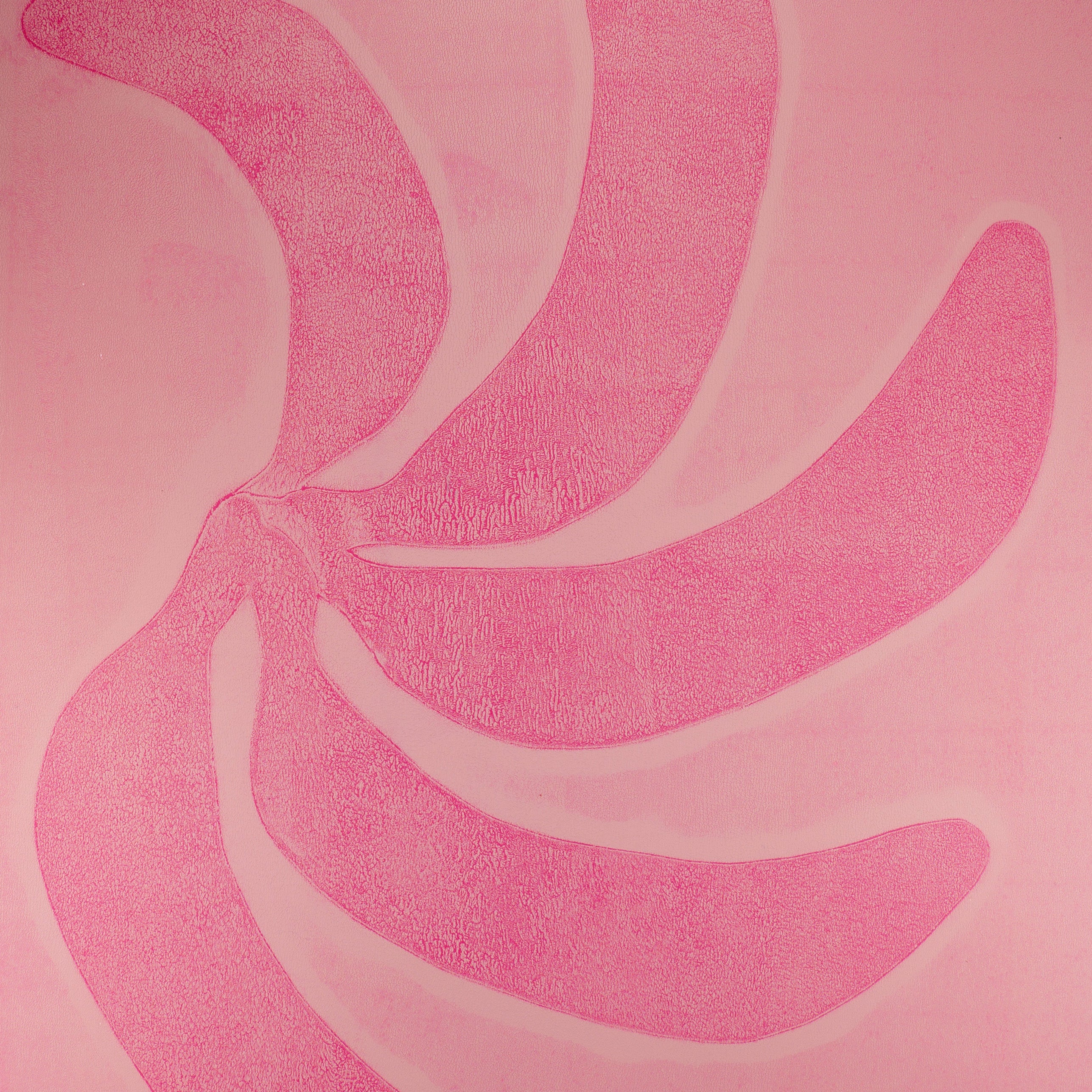 Large art print of a bunch of pink fruits I Handmade poster Enkel Art Studio