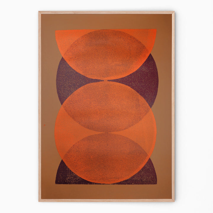 Orange & Aubergine - Solar Eclipse