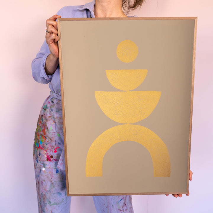 Warm grey & gold - Kinship