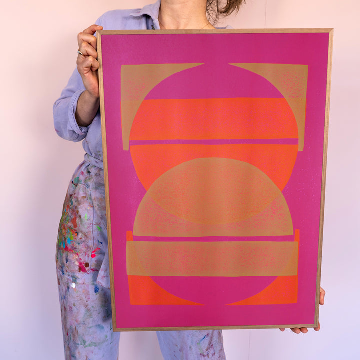 Pink & ochre - Masala Sunset