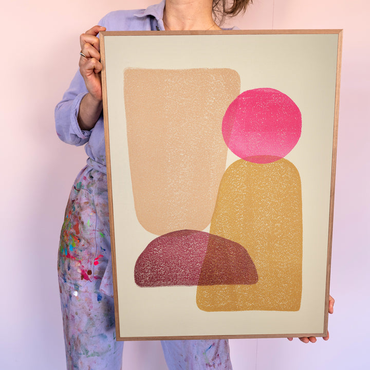 Ochre & pink - Mithai