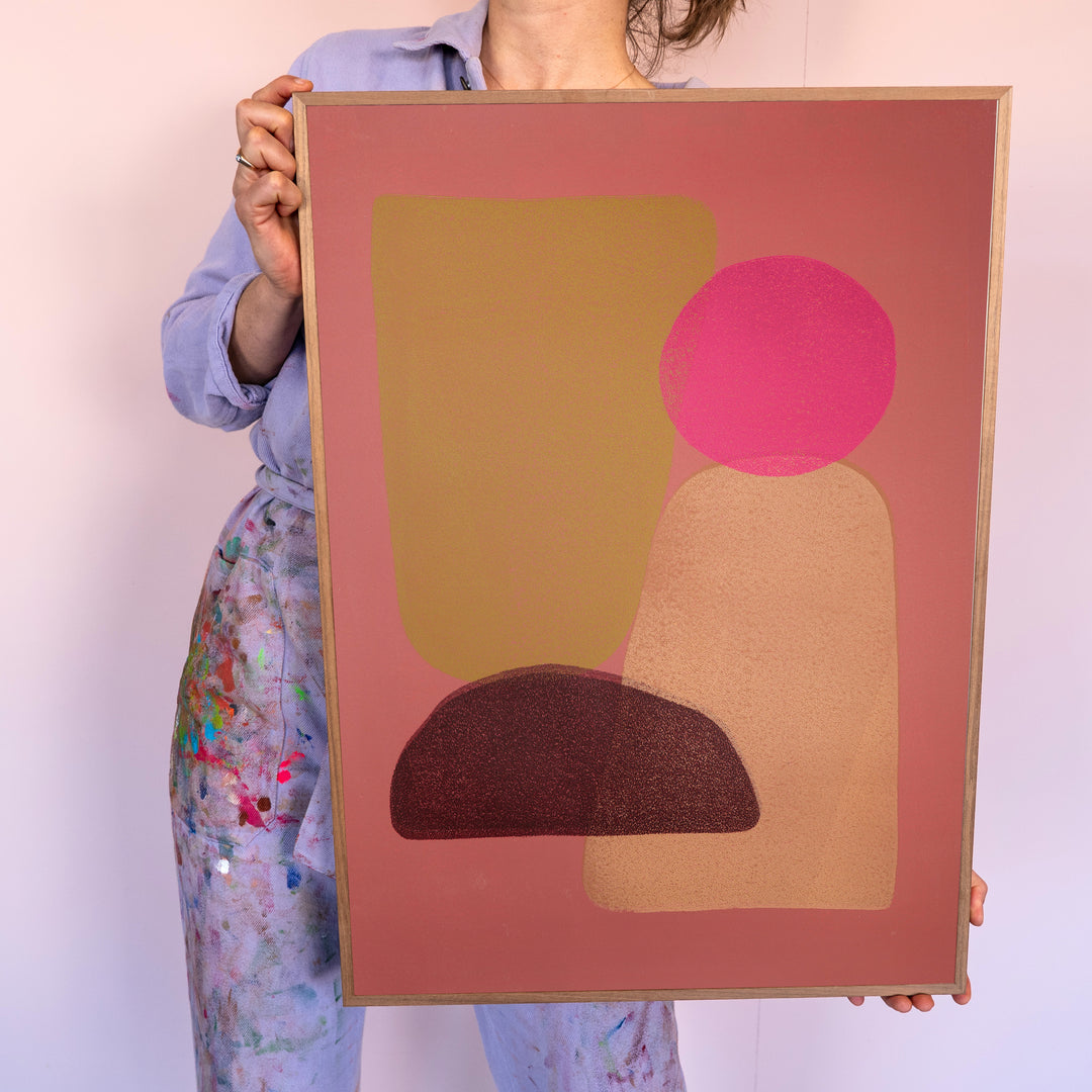 Pink & ochre - Mithai