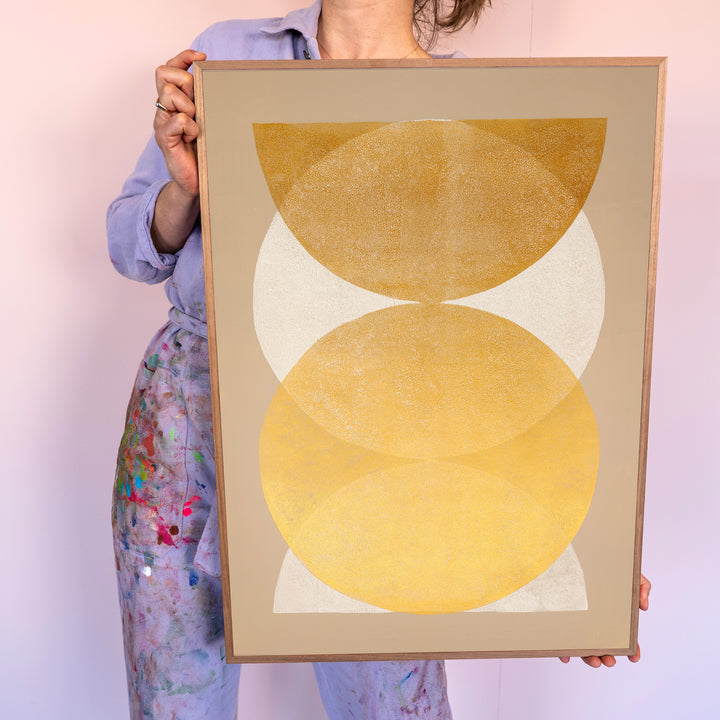 Gold & warm grey - Solar Eclipse