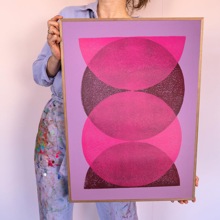 Lilac & Pink - Solar Eclipse