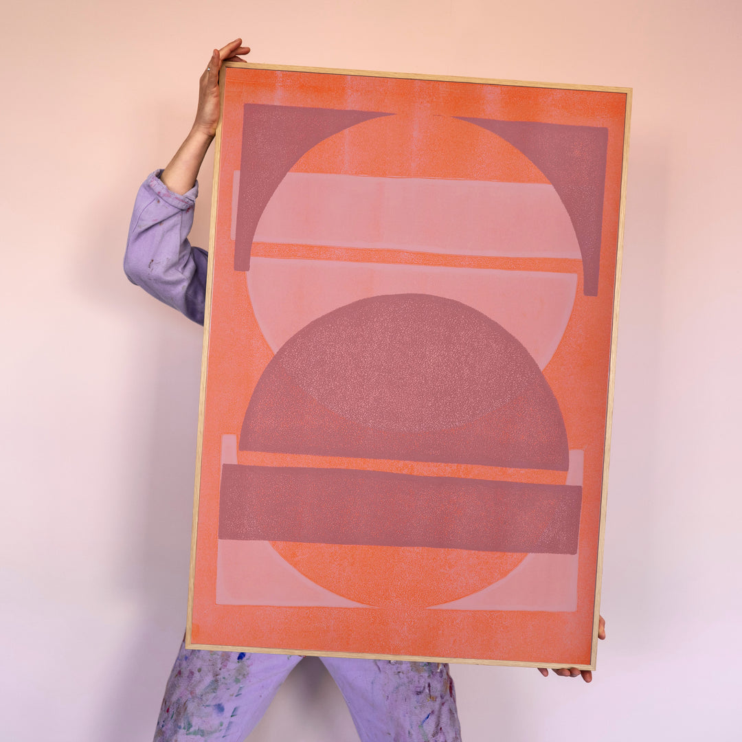 Orange & mauve - Masala Sunset