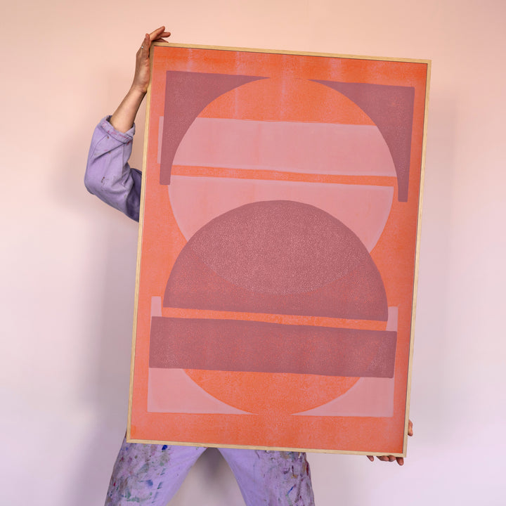 Orange & mauve - Masala Sunset