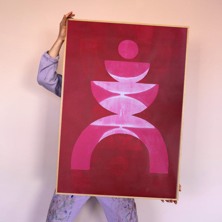 Fuchsia & red - Kinship