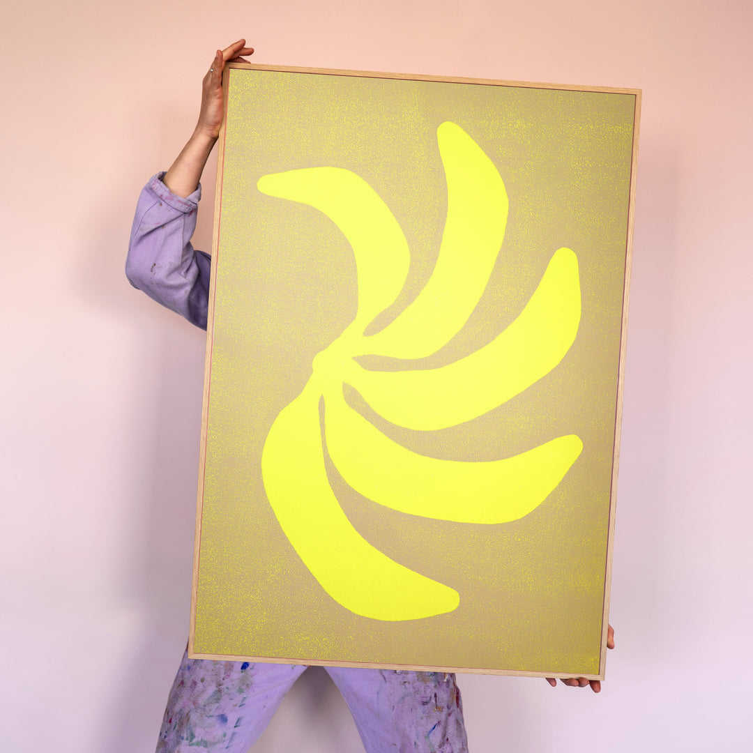Bright yellow - Let's go Bananas