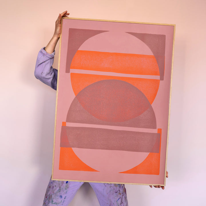 Orange & mauve - Masala Sunset