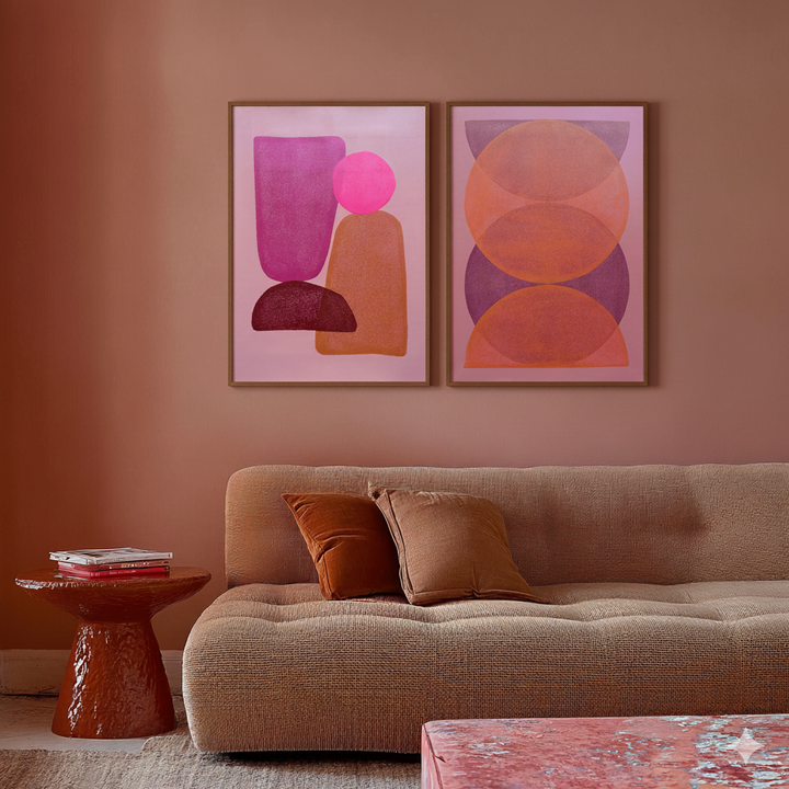 Plum & pumpkin - Mithai & Solar Eclipse duo