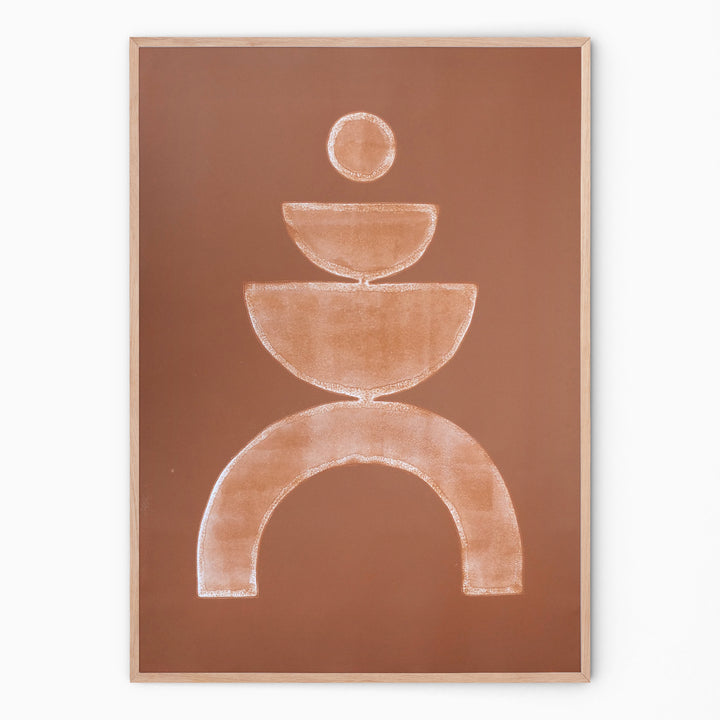 Deep terracotta - Kinship duo (set 3)