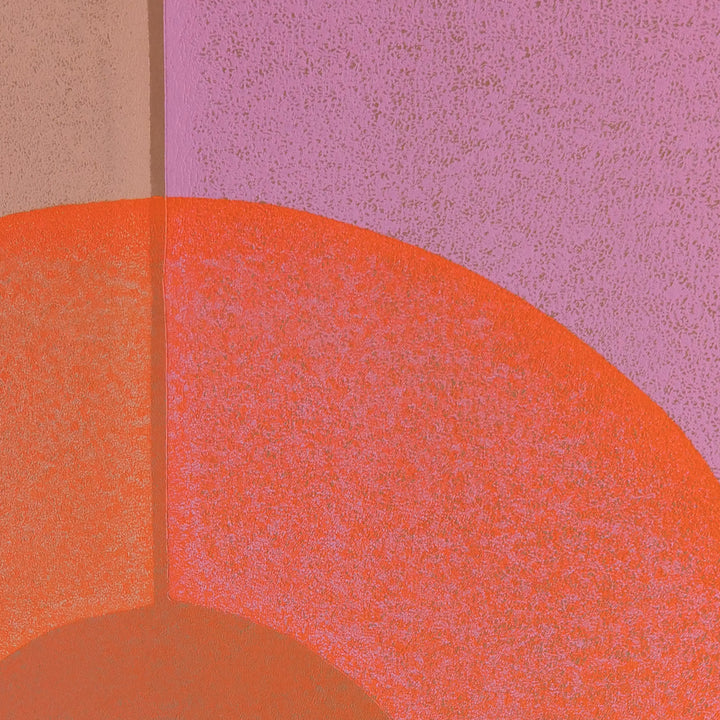 Orange & Powder pink - Night Flows into Day