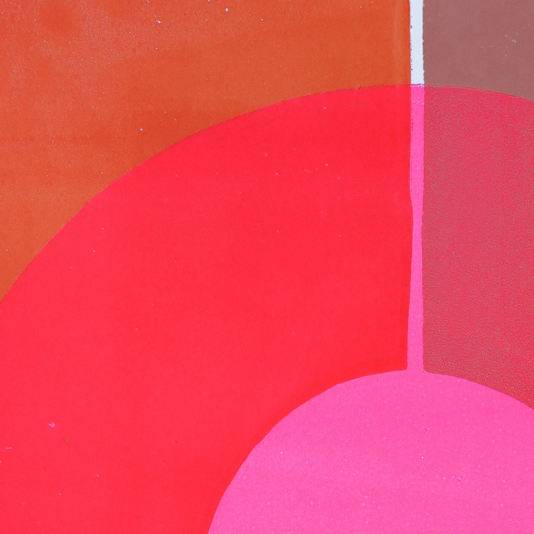 Bright pink & mauve - Night Flows into Day