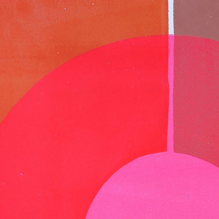 Bright pink & mauve - Night Flows into Day