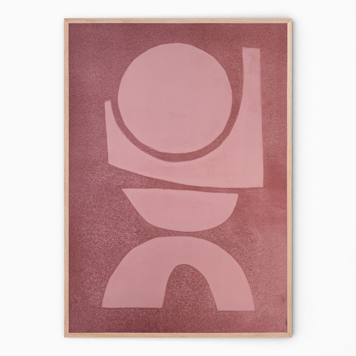 Soft pink & deep terra - Earth