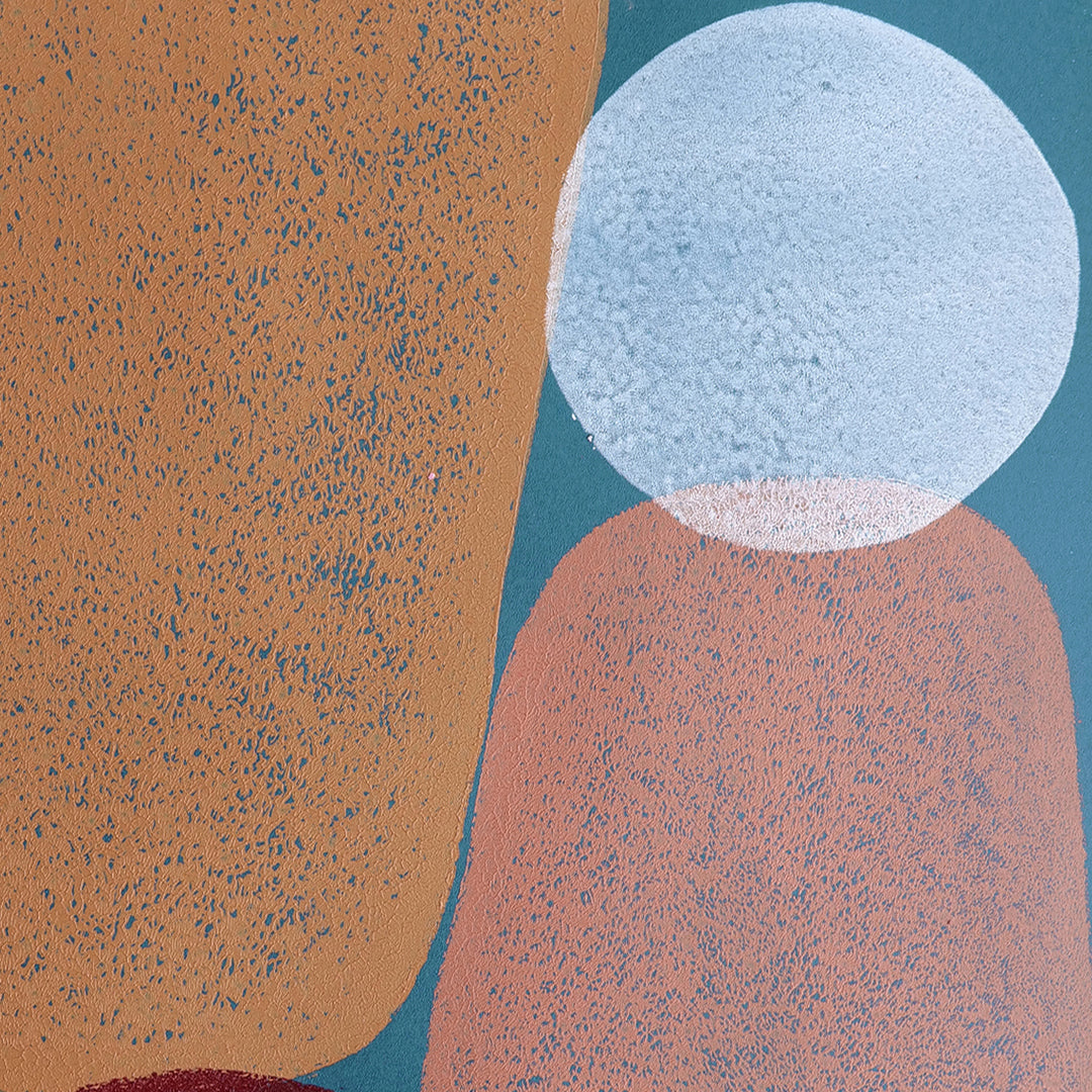 Teal & soft terra - Mithai