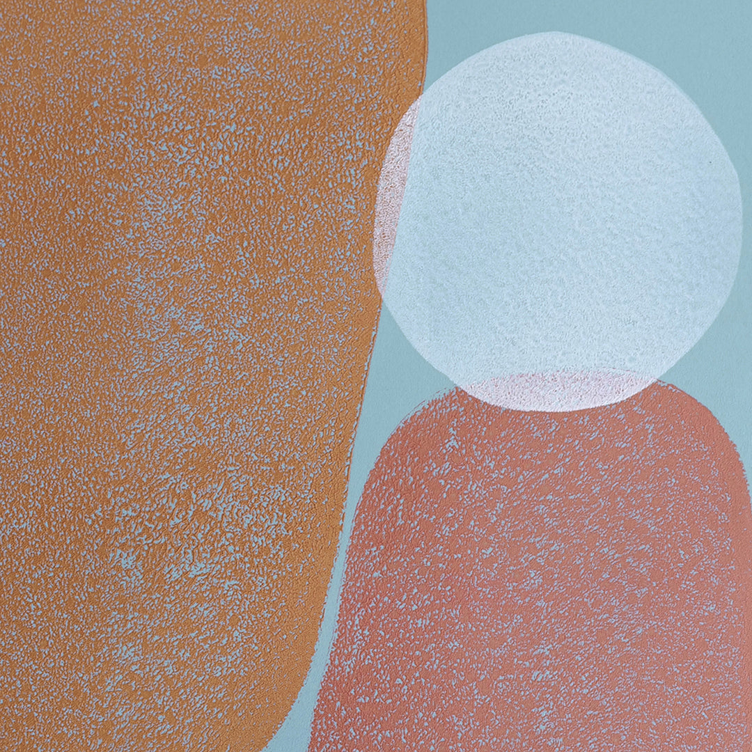 Sky blue & soft terra - Mithai