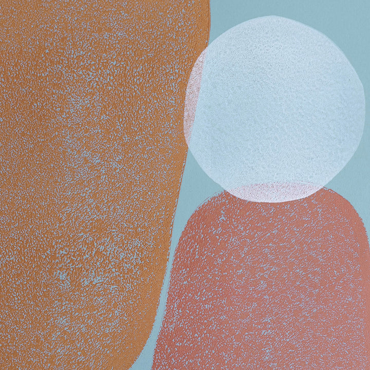 Sky blue & soft terra - Mithai