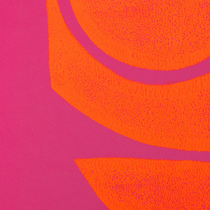 Pink & fluor orange - Earth