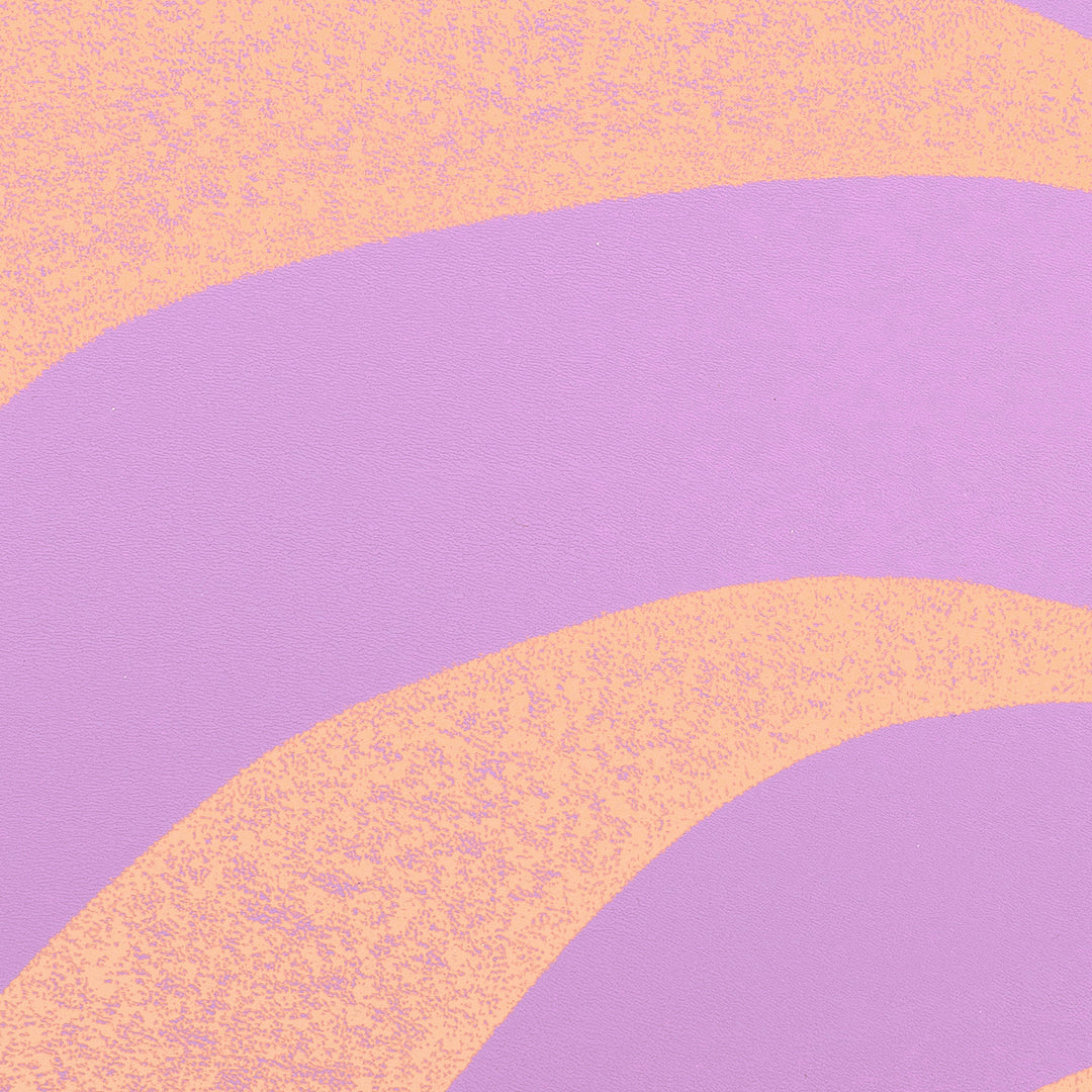 Colorful wall art in lilac and nude I Handmade poster Enkel Art Studio