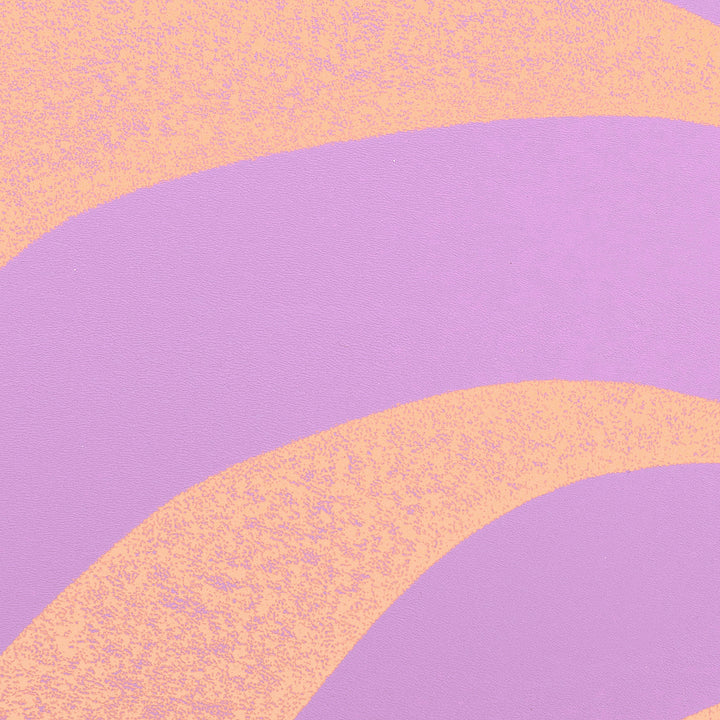 Colorful wall art in lilac and nude I Handmade poster Enkel Art Studio