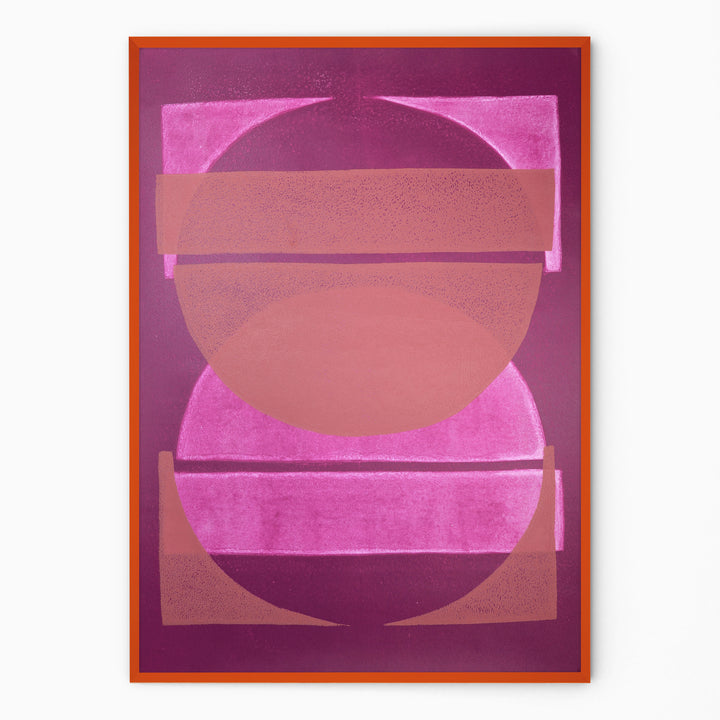 Aubergine & nude - Masala Sunset