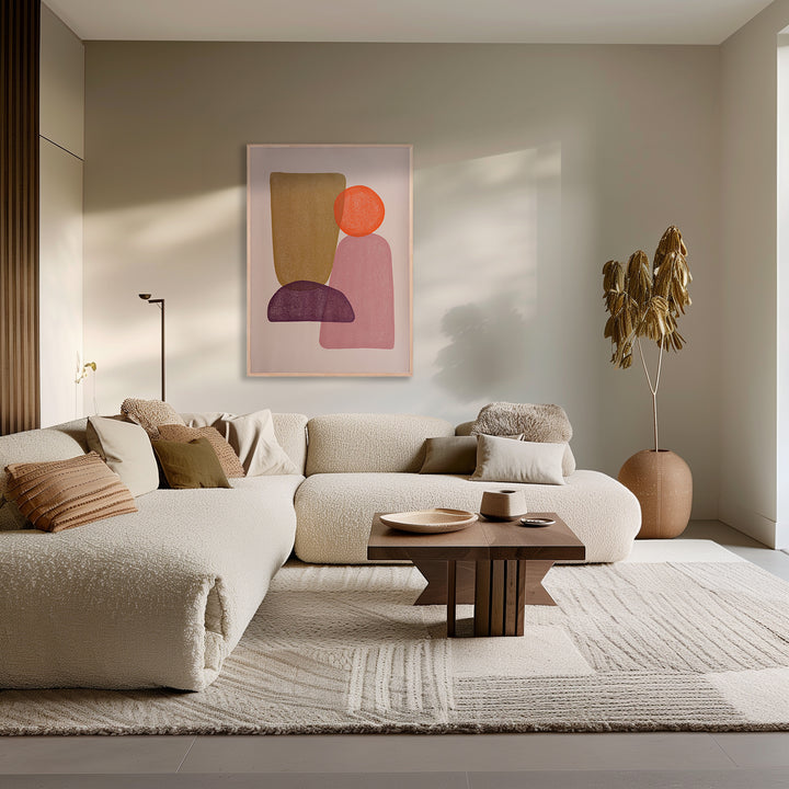 Beige & orange - Mithai