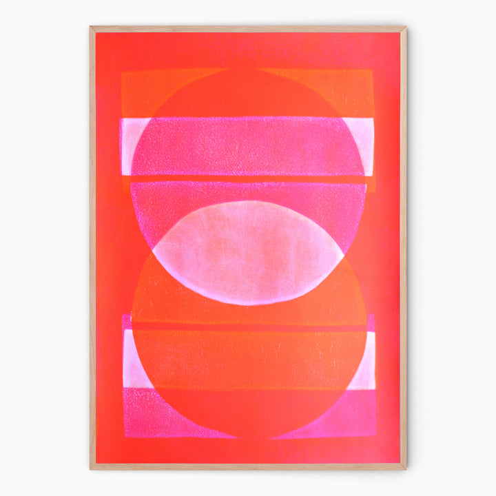 Fuchsia & orange - Masala Sunset