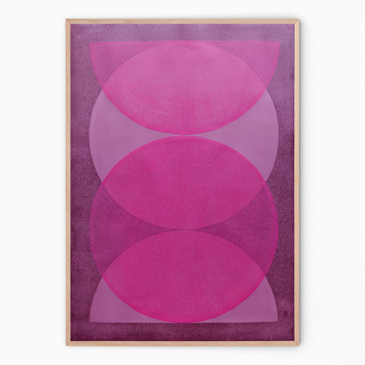 Pink & aubergine - Solar Eclipse