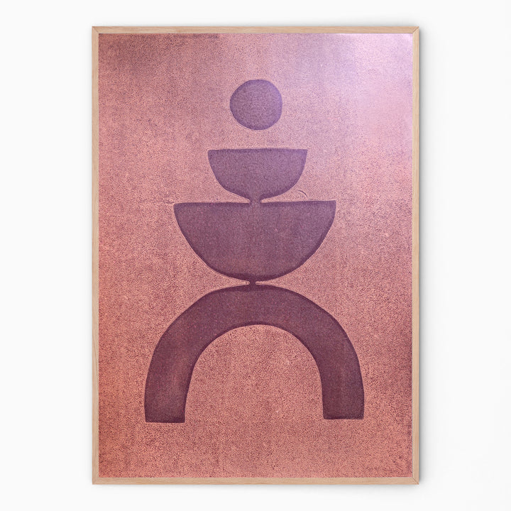 Aubergine & soft terra - Kinship