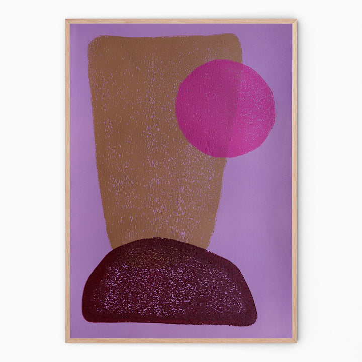 Aubergine & lilac- Mithai