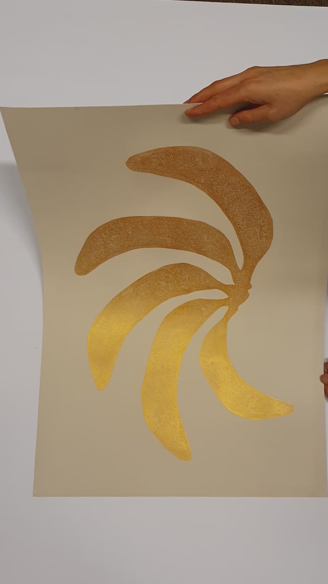 Gold & mushroom "Let's go Bananas"