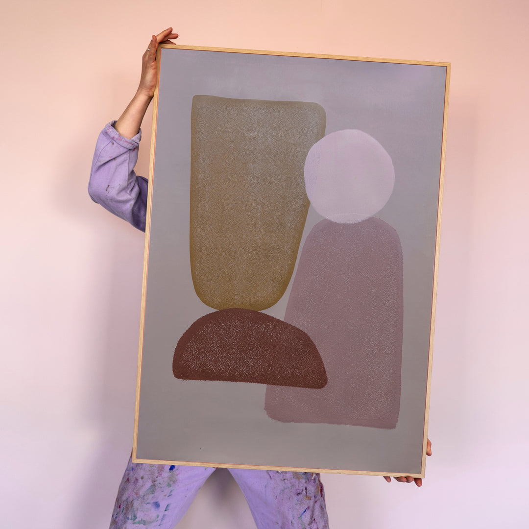 Warm grey & ochre - Mithai & Let's go bananas duo