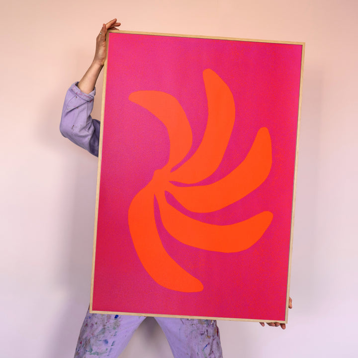 Orange & pink - Let's go Bananas