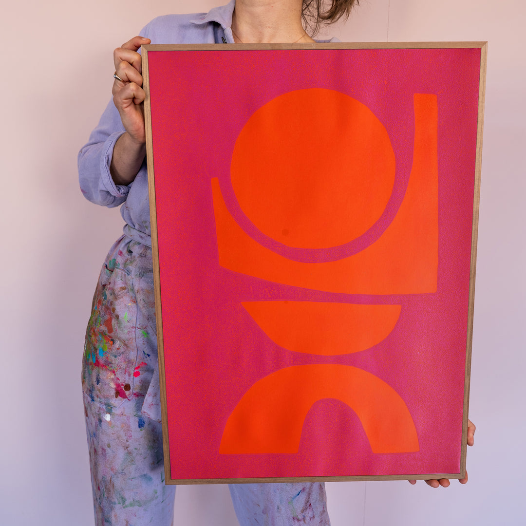 Pink & orange  - Earth