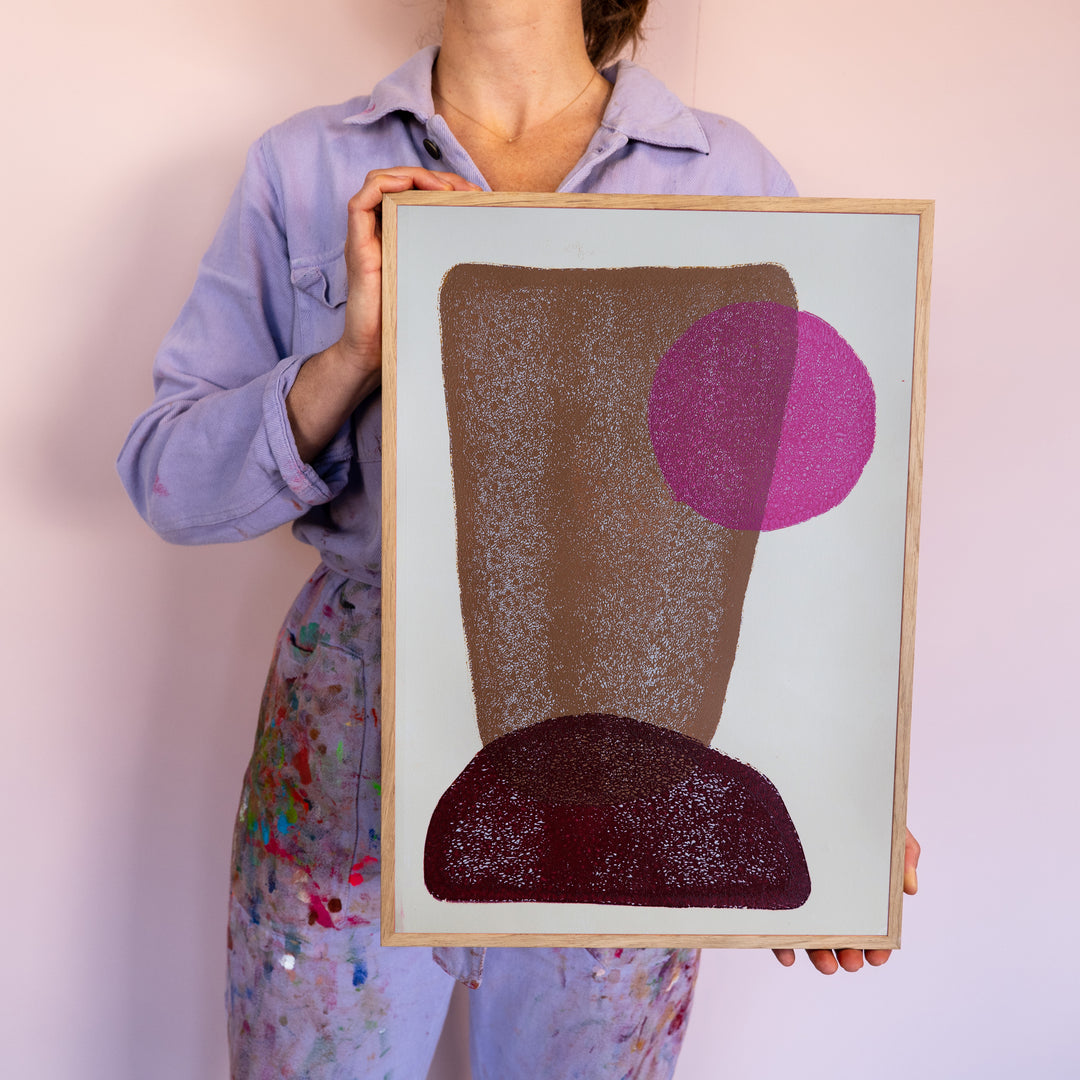 Beige & pink - Mithai